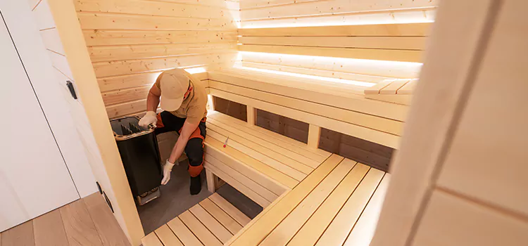Spa-grade Sauna Installation With Top-quality Materials in St. Catharines, Ontario